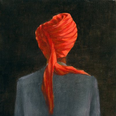 Red Turban by Lincoln Seligman